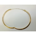 thumbnail image 5 of 14K Gold 6mm Floral Design Bangle, 5 of 11