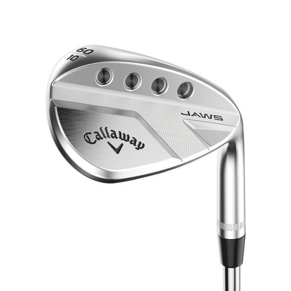 Pre-Owned LH JAWS Full Toe Chrome Wedge Mens Steel Shaft 56°-12° (Bounce) True Temper Dynamic Gold Spinner 115 Steel Wedge Flex