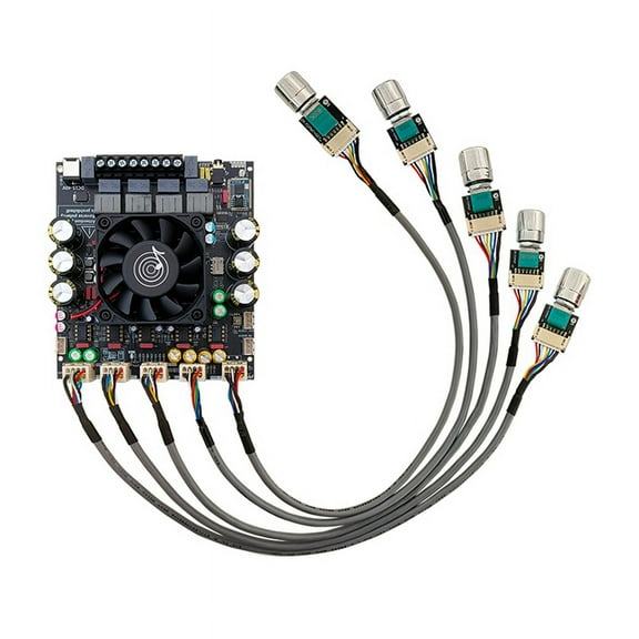 -APTX2 TPA3223 2.1 Channel Sound Power Amplifier Board 200W 200W 400W Bluetooth Subwoofer Audio Amp Module A