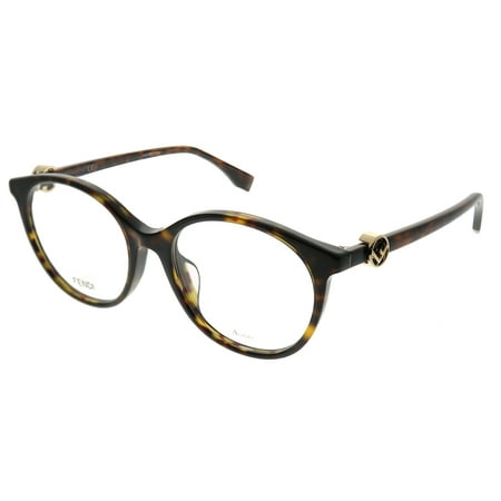 Fendi F Is Fendi Asian Fit FF 0336/F 086 51mm Womens  Round Eyeglasses
