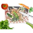 thumbnail image 2 of Crab Boil Glass Cutting Board Large, 2 of 2