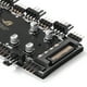 thumbnail image 2 of Btafrte Divisor Multidireccional 1 A 8 ARGB/RGB PWM Fan Hub RGB Strip Splitter (12V 4Pin), 2 of 9