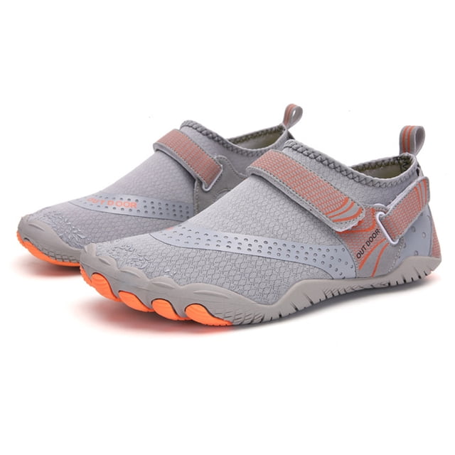 Zapatos Acuaticos Aquashoes Sandalias de playa unisex descalzas, transpirables, con doble hebilla, para interiores y exteriores, zapatos acuáticos