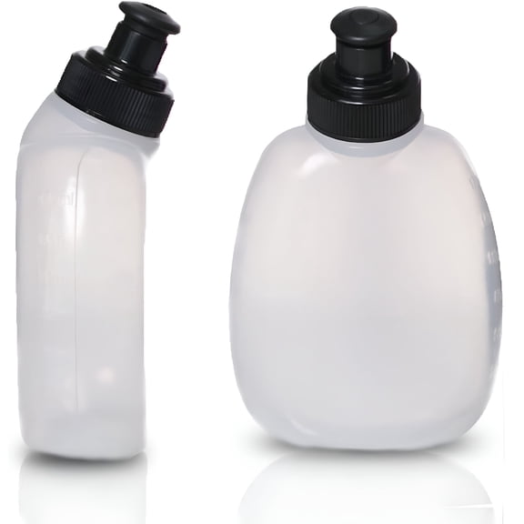 ACDANC 280ML/10 oz BPA Free Water Bottle Leak-proof Running Bottle, Fits Running Hydration Belt, Pull-top Plastic Water Bottle