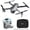 F28 Stratus Max 4K, variant on Contixo F25 GPS Drones for Adults with Camera, Foldable RC Drone with 1080P 4.3 Inch FPV Screen, 16-Min Flight, Black
