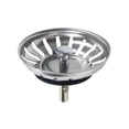 thumbnail image 1 of Stainless Steel Strainer Basket Sink Drain Slots Drain Plug 79mm For Blanco Sink, 1 of 5