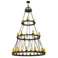 thumbnail image 2 of Meyda Tiffany 147244 Lakeshore 21 Light 54" Wide Taper Candle Style Chandelier, 2 of 5