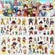 thumbnail image 5 of Pegatinas de tatuajes de Dragon Ball Son Goku, pegatinas de transferencia de agua circundantes de anime para fiesta, arte corporal para niños, tatuajes falsos, juguetes de regalo, 5 of 5