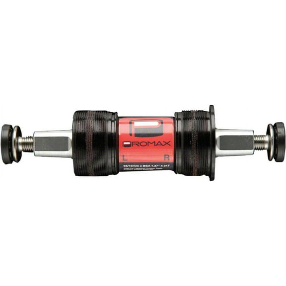 Promax SC-1 Square Taper Chromoly JIS Bottom Bracket 108mm Black
