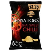 Walkers Sensations Thai Sweet Chilli Crisps 65g (pack of 18)