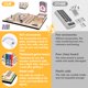 thumbnail image 2 of Juego de mesa Cribbage Wars 2025 de madera con compartimento de almacenamiento, 2 of 6