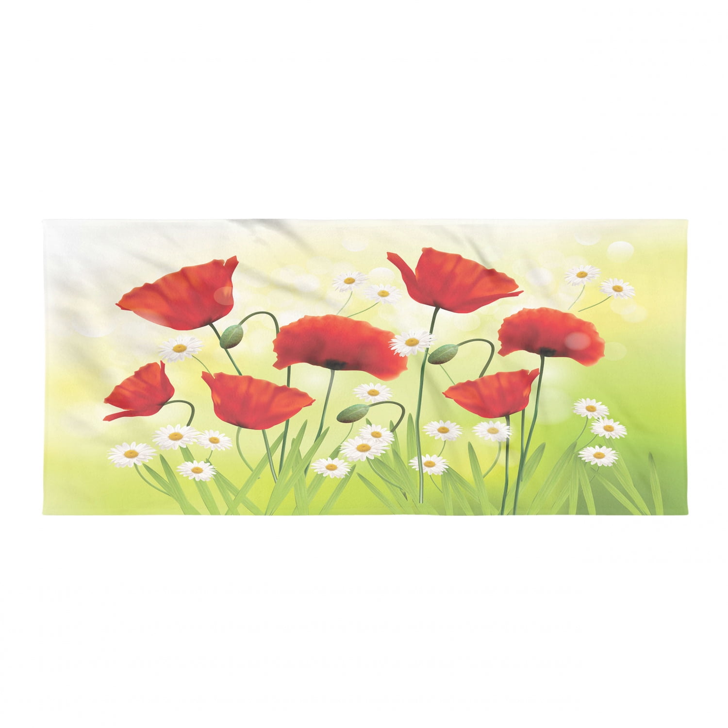 Details about   Kitchen Towel Floral Flowers Poppies Dual Purpose
