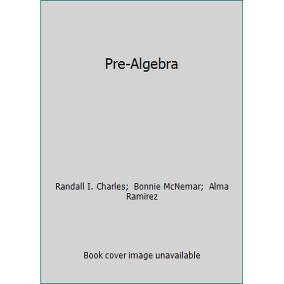 Pre-Owned Pre-Algebra (Hardcover) 0131339958 9780131339958