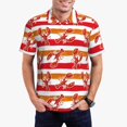 thumbnail image 1 of Fotbe Red Lobster Camiseta Polo de Golf para Hombre con Estampado – Camisa Deportiva Transpirable con Cuello Abotonado-XX-Large, 1 of 6