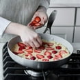thumbnail image 4 of GreenPan Venice Pro Ceramic Nonstick Frying Pan, 11", Light Grey, 4 of 11