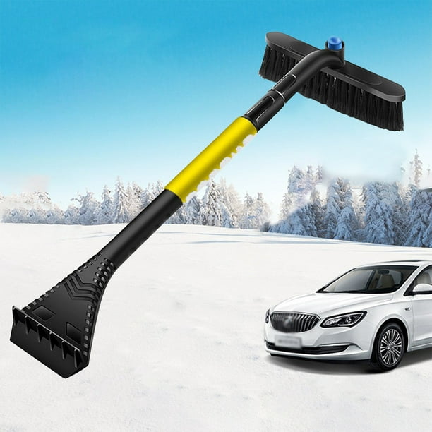 Winter Savings Clearance Yievot 3in1 Car Snow Ice Scraper & Brush