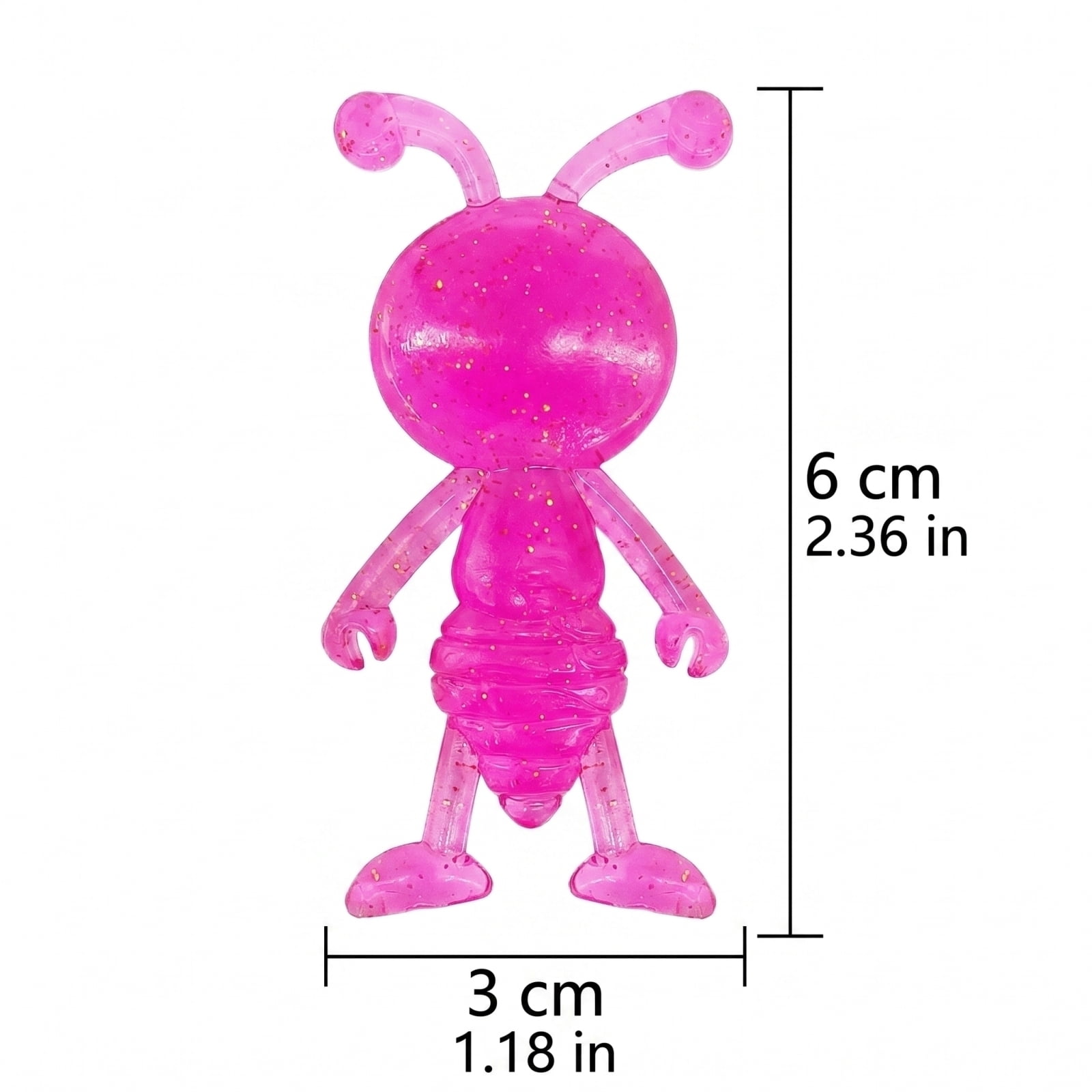72 Pcs Stretchy Bendable Toys,  Sensory Toys ,Fidget Toys For Classroom, Stretchable Smile Figure Bendable Toys Carnival Prizes Party Gift Bag Filler Birthday Party Gift Stress Relief