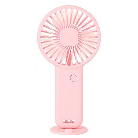 

VALINK Handheld Fan with Stand Base 3 Speed Adjustable 800mAh Battery USB Rechargeable