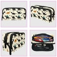 thumbnail image 3 of MUOOUM Pencil Case, Dinosaur Silhouettes Pattern Large Capacity Pencil Pouch Stationery Pen Bag, 3 of 7