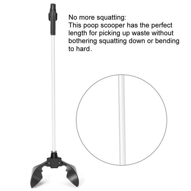Cuchara Para Caca Para Perros, Para Perros Y Gatos Perro Poop Scoop Cuchara Para Caca Portátil Para Recoger For Recogedores De Heces Hierba Y Grava, Fácil De Usar EOTVIA No