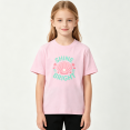 thumbnail image 2 of Shine Bright Shell Pearl Girls Graphic Tee, Cute Ocean Summer 100% Cotton Kids Short Sleeve T-Shirt 4-13Y, 2 of 5