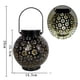 thumbnail image 2 of Farol solar FloreceBien para exterior, faroles solares IP65 resistentes al agua para jardín exterior, lámpara solar decorativa para colgar luces solares, farol solar LED de metal para jardín,, 2 of 4