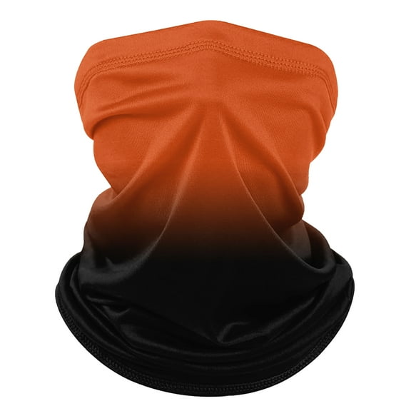Winter Neck Gaiter for Men & Women, Windproof Fleece Face Mask Cover, Cold Weather Scarf for Skiing, Hiking 2025 Orange Free