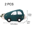 thumbnail image 6 of Jiibva Cartoon Crossbody Bag 2Pcs Cartoon Car Shape Mini Shoulder Bag for Outdoor Coin Purse Handbags, 6 of 7