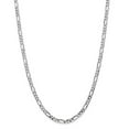 thumbnail image 6 of 14K White Gold 4.5mm Flat Figaro Chain, 6 of 6