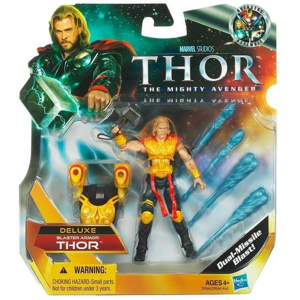 thor playing with action figures