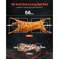 thumbnail image 4 of VEVOR Rôtissoire à Broche Barbecue Grill Cochon Agneau Poulet Rôtissoire avec Couvercle 60W 286LBS, 4 of 9