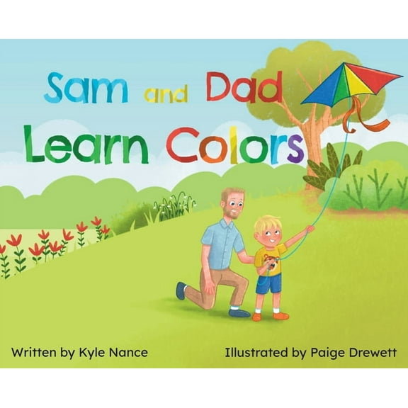 Sam and Dad Learn Colors, (Hardcover)