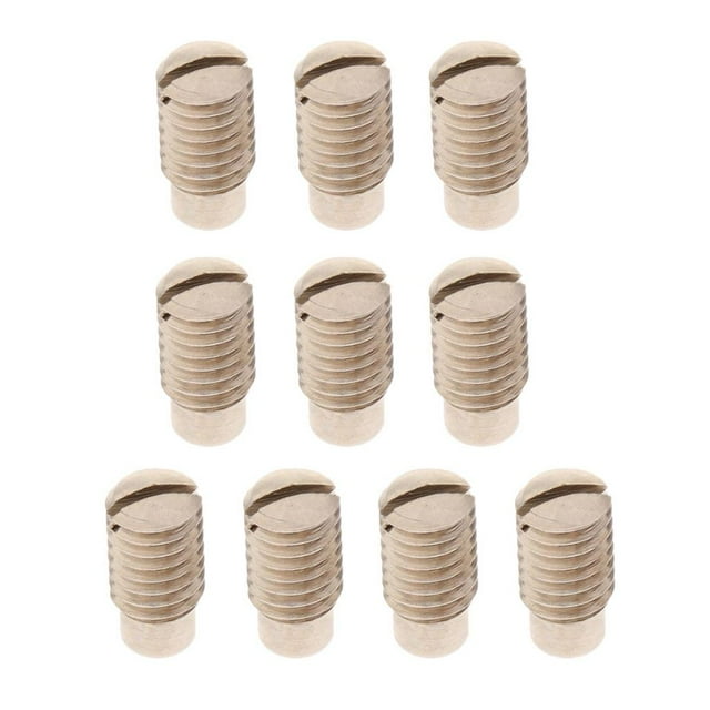 10 Piezas Tornillos De Ajuste Para Saxofón Metal Entrenamiento Fijación De Instrumento Musical Baoblaze Tornillos de piezas de reparación de saxofón