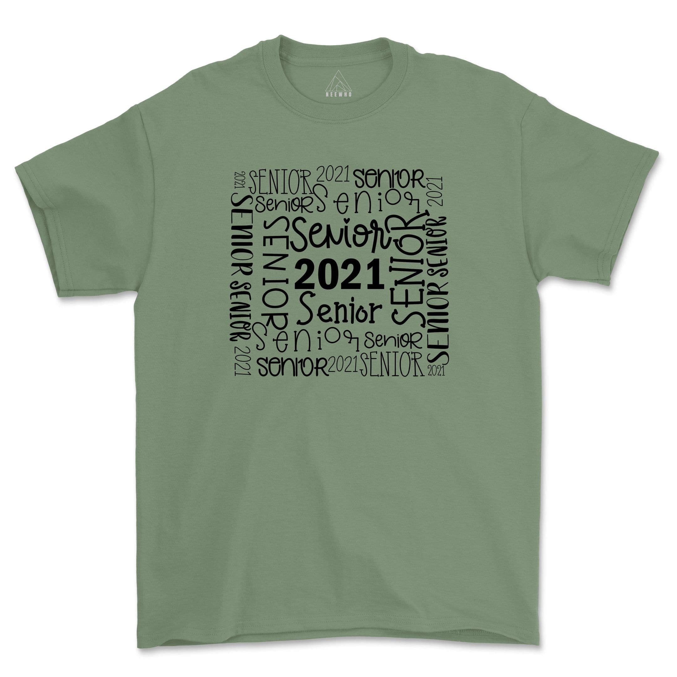 Senior 2021 Shirts Social Distancing 