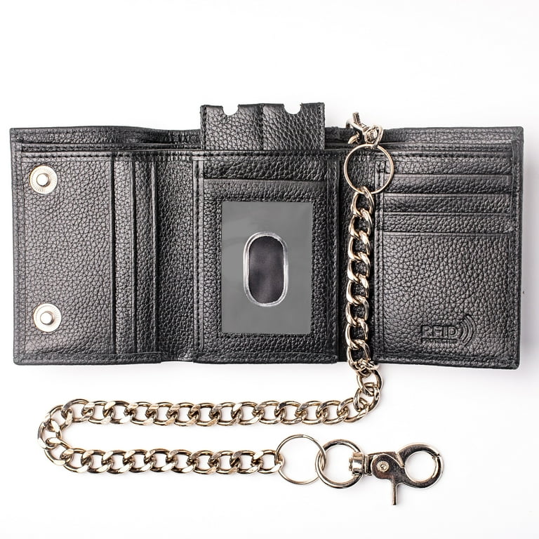 Llife LEATHER CHAIN WALLET CODE 24ss