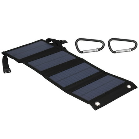 

Foldable Solar Panel Inexhaustible Solar Panel For Outdoor And Indoor Black