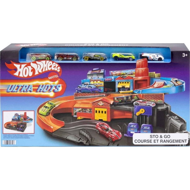 Hot Wheels, Track Set, Ultra Hots Sto & Go, 36