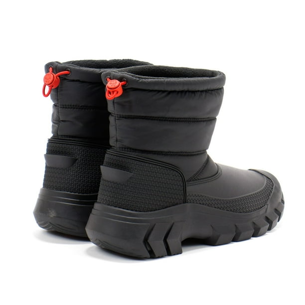 Hunter Women's Intrepid Insulated Short Snow Boots, Black,8 M US
