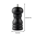 thumbnail image 2 of Matoen Pepper Grinder Salt Grinder Wooden Pepper Mill Grinder w/Adjustable Coarse, 5 inch Tall Wood Refillable Manual Pepper Grinder Mill Peppermill for Black Peppercorn, Easy Clean, 2 of 6