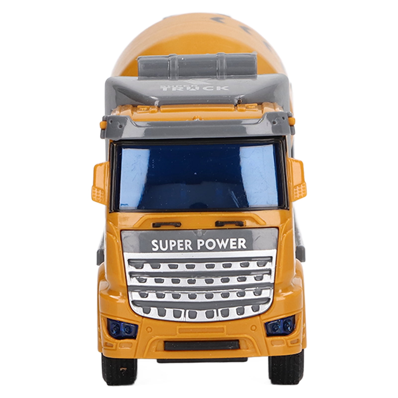 Pull Back Car Toys, 1:48 Scale Cement Mixer Toy Truck For