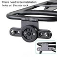 Bike Tail Light Mount Bracket aluminum Alloy Plastic Rear Rack Light ...