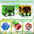 thumbnail image 2 of Bloques de construcción magnéticos Hltyigr 150PCS Stacking Forest World, 2 of 6