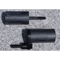 2005-2006 Kawasaki Ninja ZX6 ZX6R ZX6RR CARBON NO-CUT FRAME SLIDERS