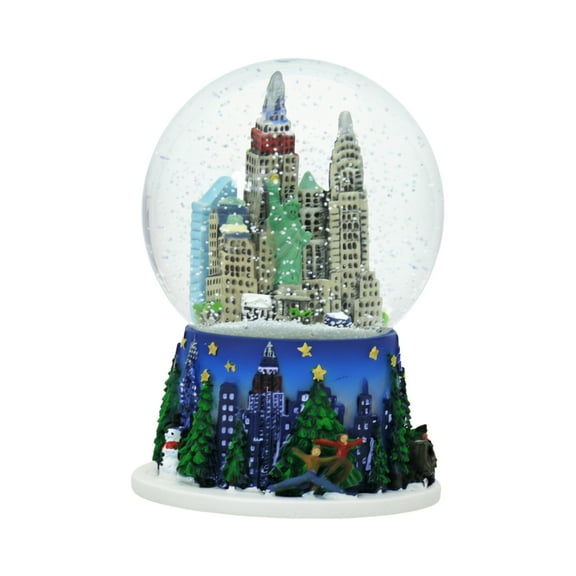 Mini Christmas in New York Snow Globe