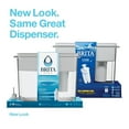 thumbnail image 4 of Brita 27 Cup Filter Dispenser with 1 Brita Standard Filter, Made Without BPA, UltraMax, Grey, 4 of 10