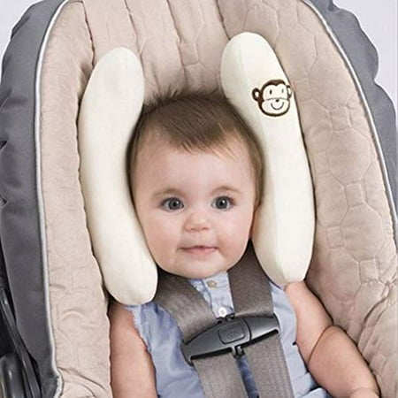 Adjustable Baby Car Seat Stroller Safety Pillow Soft Head Neck Support Banana U Shape Children Travel Headrest Protection Canada Adjustable Baby Car Seat Stroller, Car Seat Neck Pillow Safe