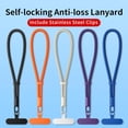 thumbnail image 4 of Phone Wrist Strap,Wrist Lanyard,Phone Strap Phone Lanyard Wrist Universal Multi-Function Phone Clip Polyester Lanyard Unisex Phone Wrist Strap, 4 of 6