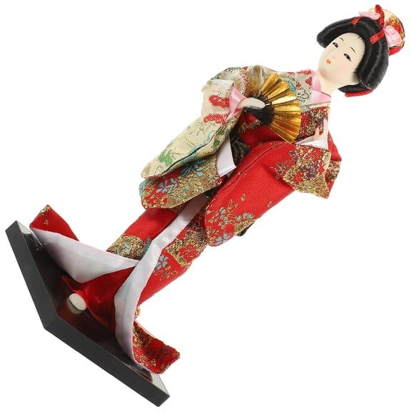 HEANUJJ Japanese Resin and Wood Figurine, Unique Handcrafted Art Collectible Gift for Fans and Enthusiasts