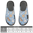 thumbnail image 5 of IAUYY Memory Foam House Slippers Suitable for Both Men and Women. Comfortable, Anti-Slip Plush Flat-Bottomed Slippers The Best Holiday Gift Bone, 5 of 9