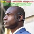 thumbnail image 4 of IHAO True Bone Conduction Headphones Open Ear Headset Able to be a MP3 Player with Micro Disk Stereo Bluetooth Earphone for Driving Bicycling Running Skiing, 4 of 8